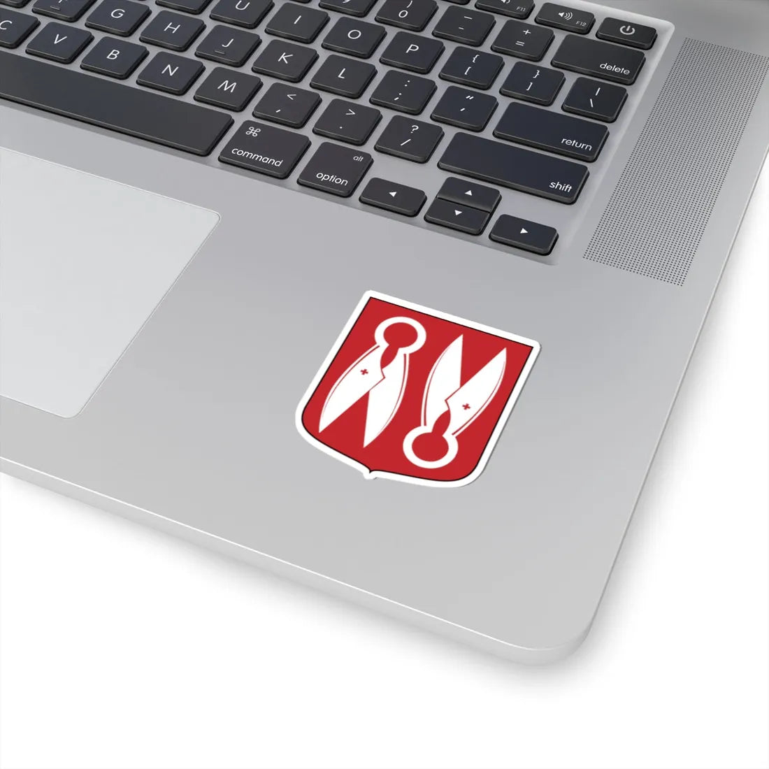 Borås kommunvapen - Riksarkivet Sverige-vector (Sweden) (Coat of Arms) STICKER Vinyl Kiss-Cut Decal - The Sticker Space