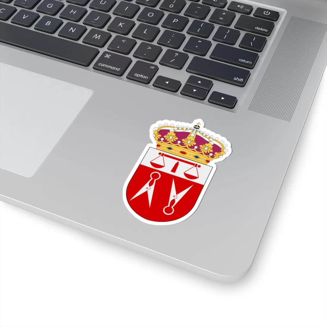 Borås tingsrätt vapen (Sweden) (Coat of Arms) STICKER Vinyl Kiss-Cut Decal - The Sticker Space