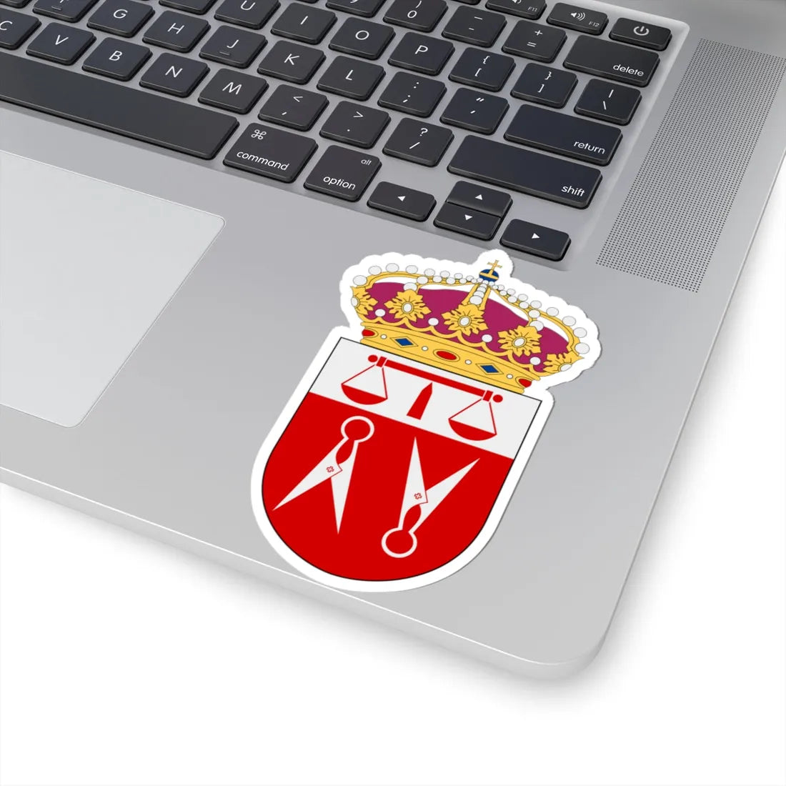 Borås tingsrätt vapen (Sweden) (Coat of Arms) STICKER Vinyl Kiss-Cut Decal - The Sticker Space