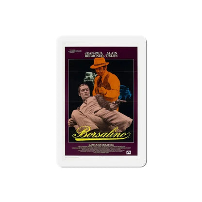Borsalino 1970 Movie Poster Refrigerator Magnet 2 Inch - The Sticker Space
