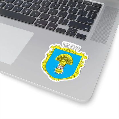 Borshchiv COA (Ukraine) (Coat of Arms) STICKER Vinyl Kiss-Cut Decal - The Sticker Space