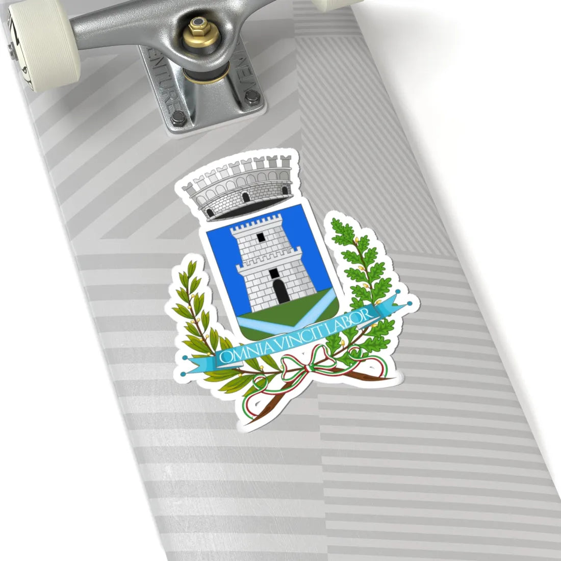 Borzonasca-Stemma (Italy) (Coat of Arms) STICKER Vinyl Kiss-Cut Decal - The Sticker Space