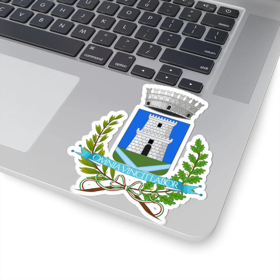 Borzonasca-Stemma (Italy) (Coat of Arms) STICKER Vinyl Kiss-Cut Decal - The Sticker Space
