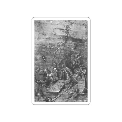 BOSCH, Hieronymus - 12graphi (Artwork) STICKER Vinyl Die-Cut Decal White Die-Cut 6 Inch - The Sticker Space