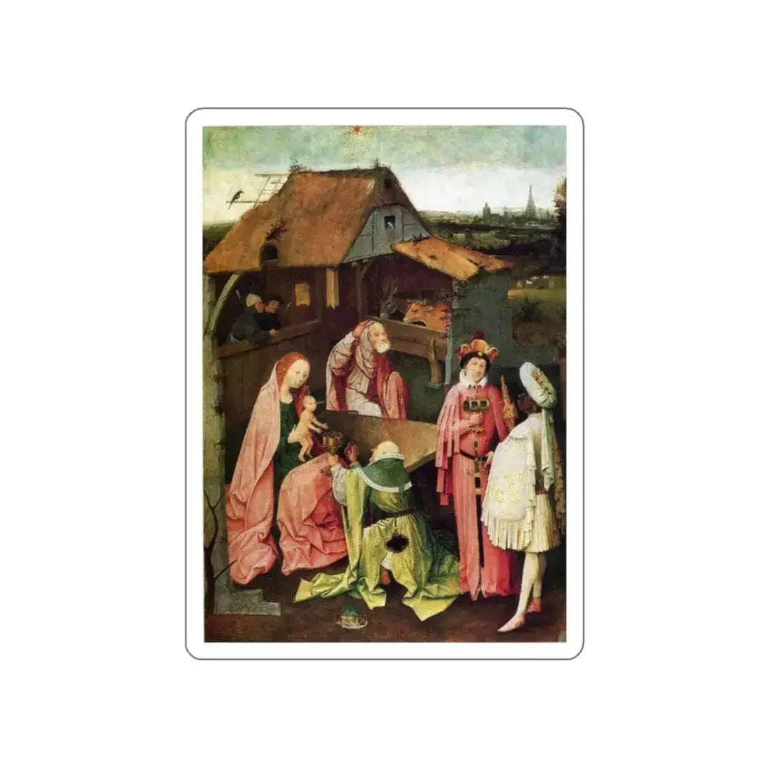 BOSCH, Hieronymus - 228 (Artwork) STICKER Vinyl Die-Cut Decal - The Sticker Space