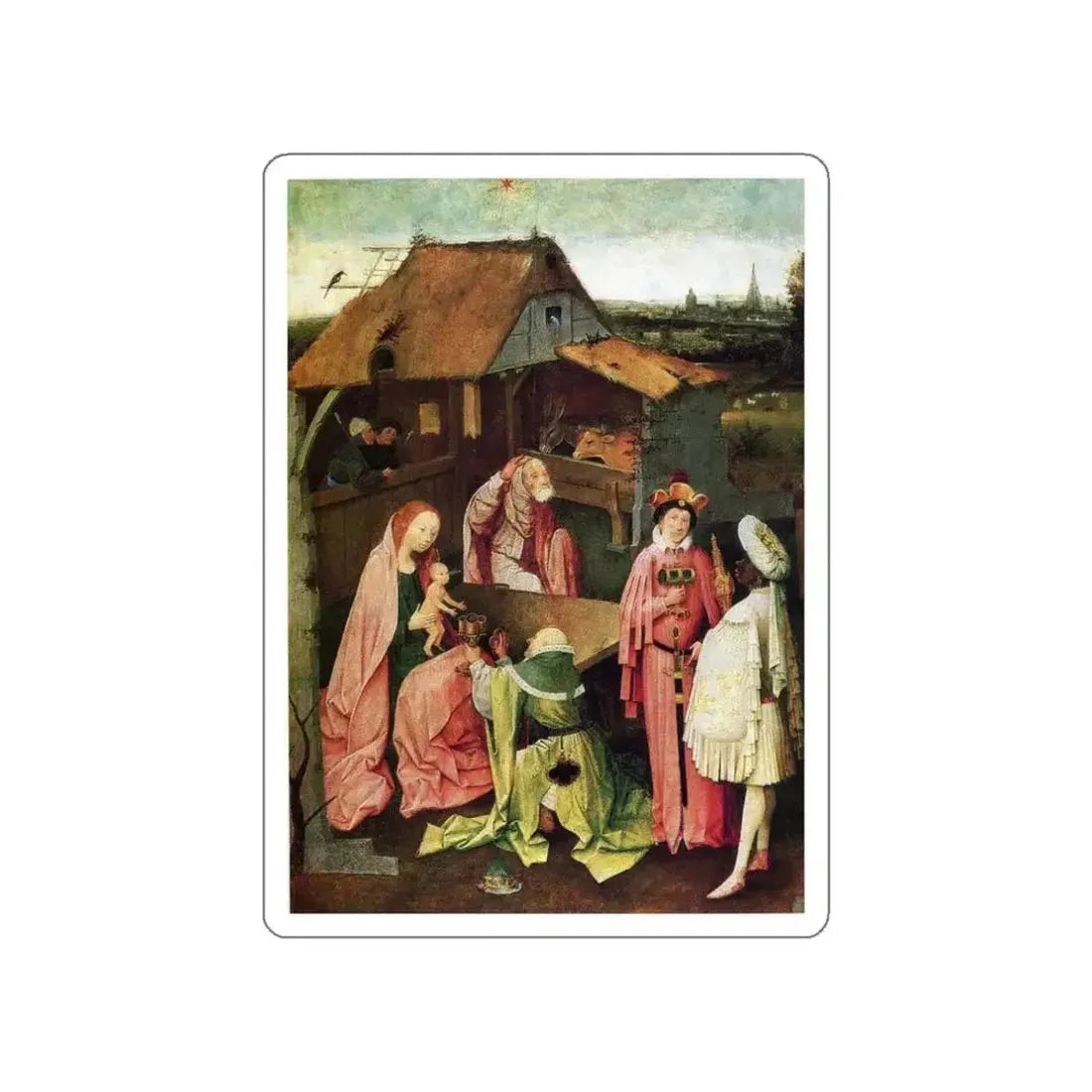 BOSCH, Hieronymus - 228 (Artwork) STICKER Vinyl Die-Cut Decal - The Sticker Space