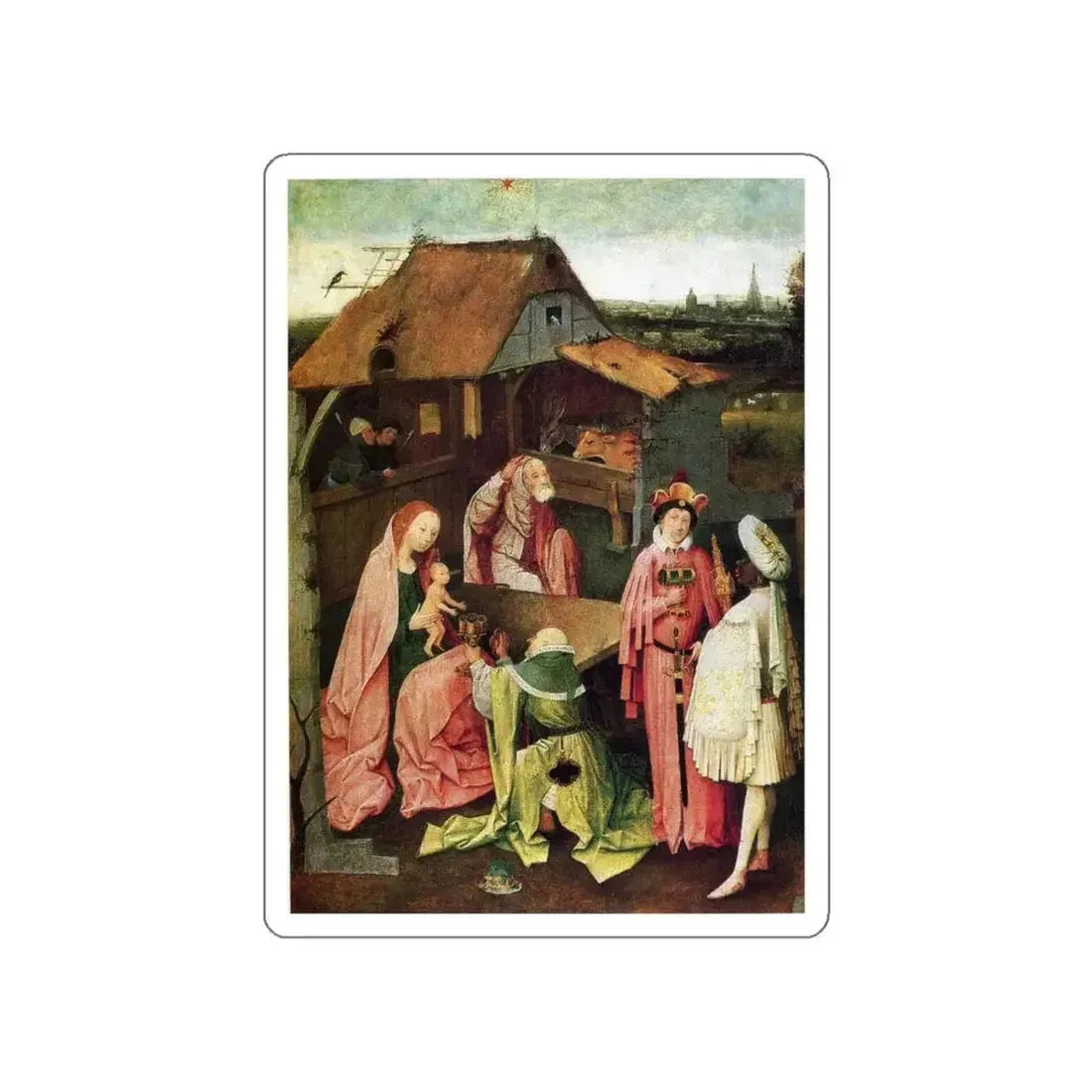 BOSCH, Hieronymus - 228 (Artwork) STICKER Vinyl Die-Cut Decal - The Sticker Space