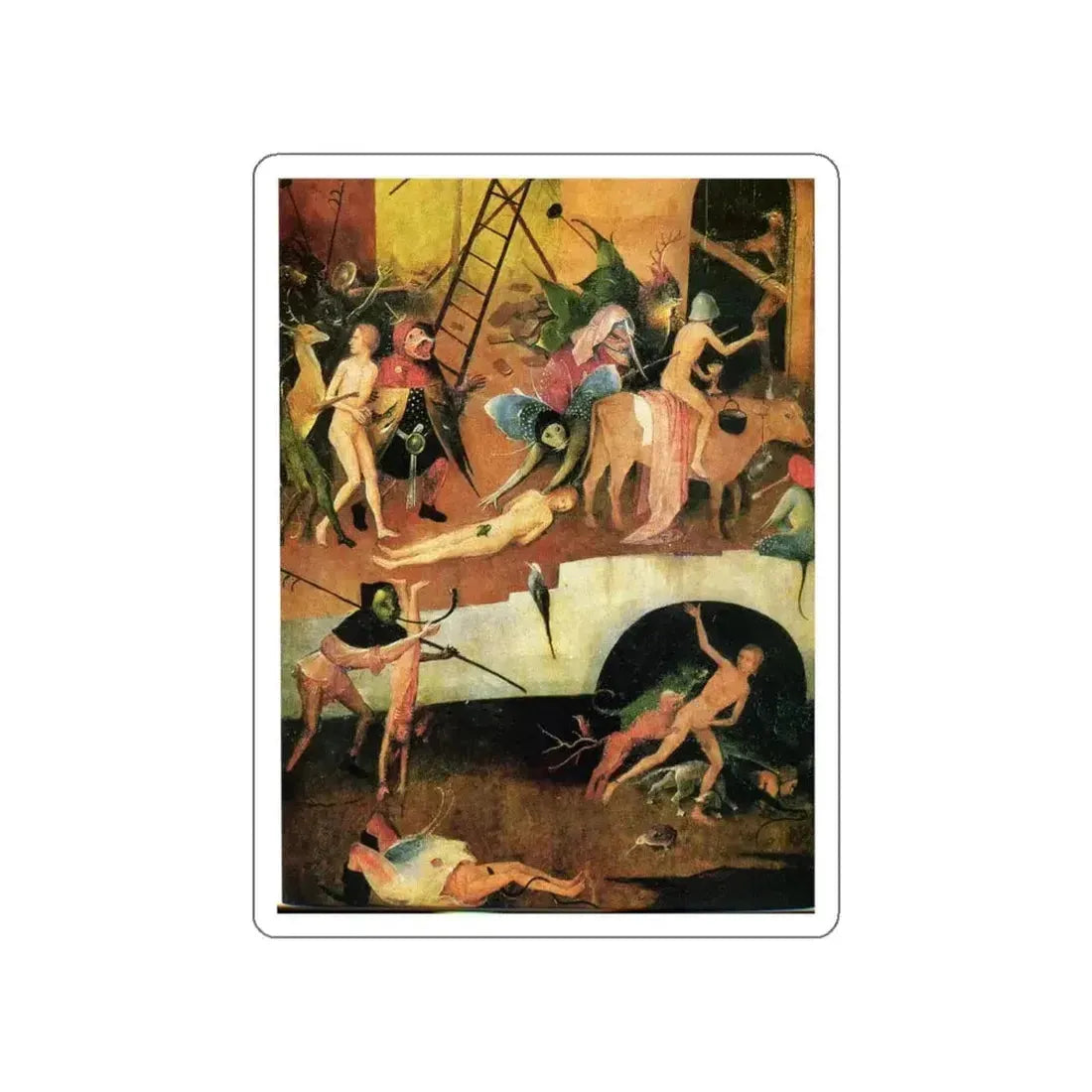 BOSCH, Hieronymus - 233 (Artwork) STICKER Vinyl Die-Cut Decal - The Sticker Space