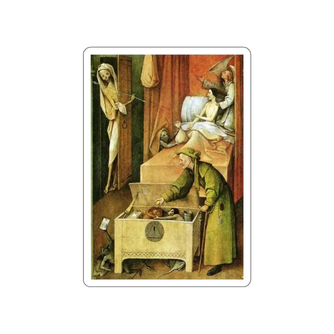 BOSCH, Hieronymus - 234 (Artwork) STICKER Vinyl Die-Cut Decal - The Sticker Space