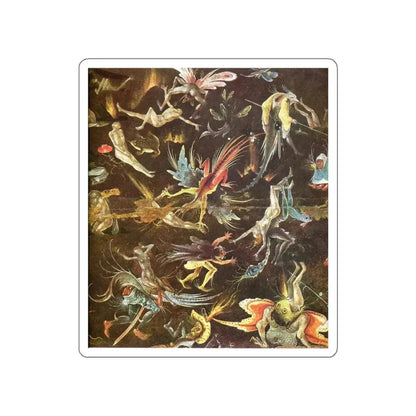 BOSCH, Hieronymus - 258 (Artwork) STICKER Vinyl Die-Cut Decal White Die-Cut 4 Inch - The Sticker Space