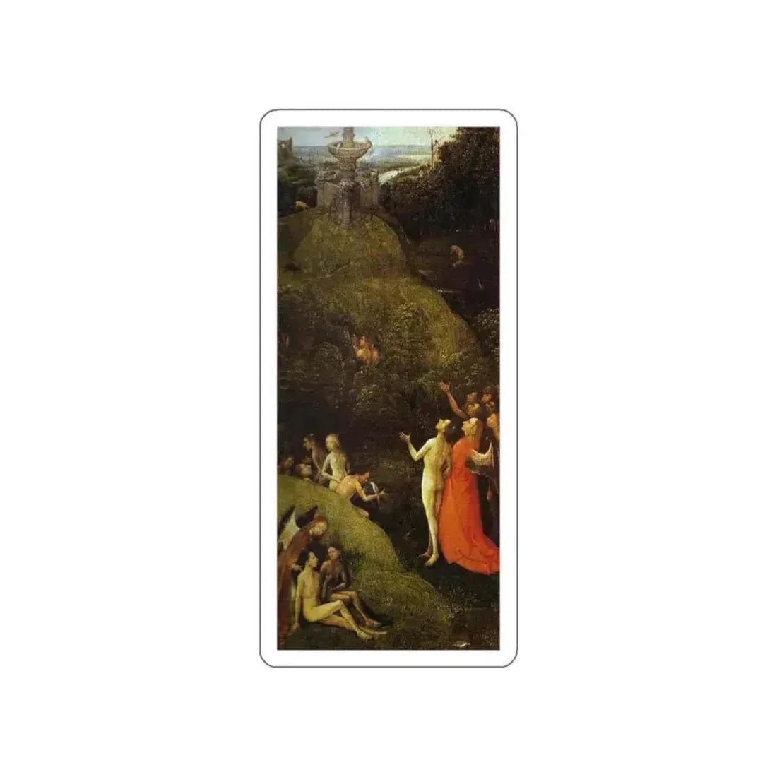 BOSCH, Hieronymus - 26 (Artwork) STICKER Vinyl Die-Cut Decal White Die-Cut 5 Inch - The Sticker Space