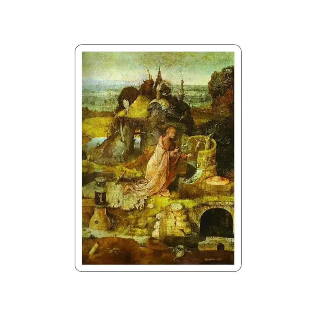 BOSCH, Hieronymus - 58 (Artwork) STICKER Vinyl Die-Cut Decal - The Sticker Space