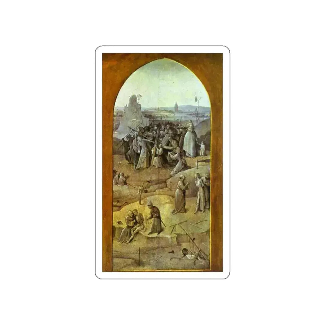 BOSCH, Hieronymus - 69 (Artwork) STICKER Vinyl Die-Cut Decal White Die-Cut 3 Inch - The Sticker Space