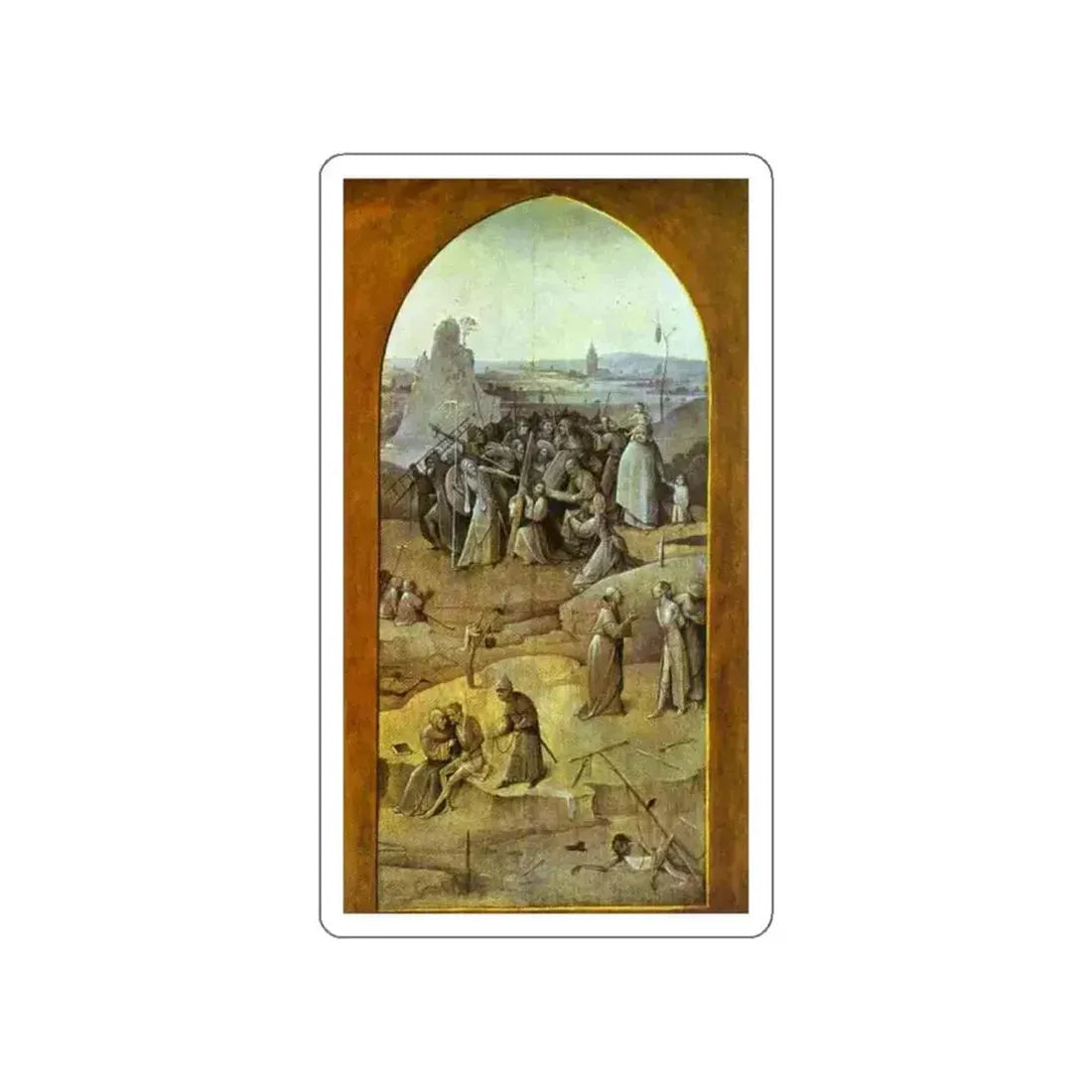 BOSCH, Hieronymus - 69 (Artwork) STICKER Vinyl Die-Cut Decal White Die-Cut 6 Inch - The Sticker Space