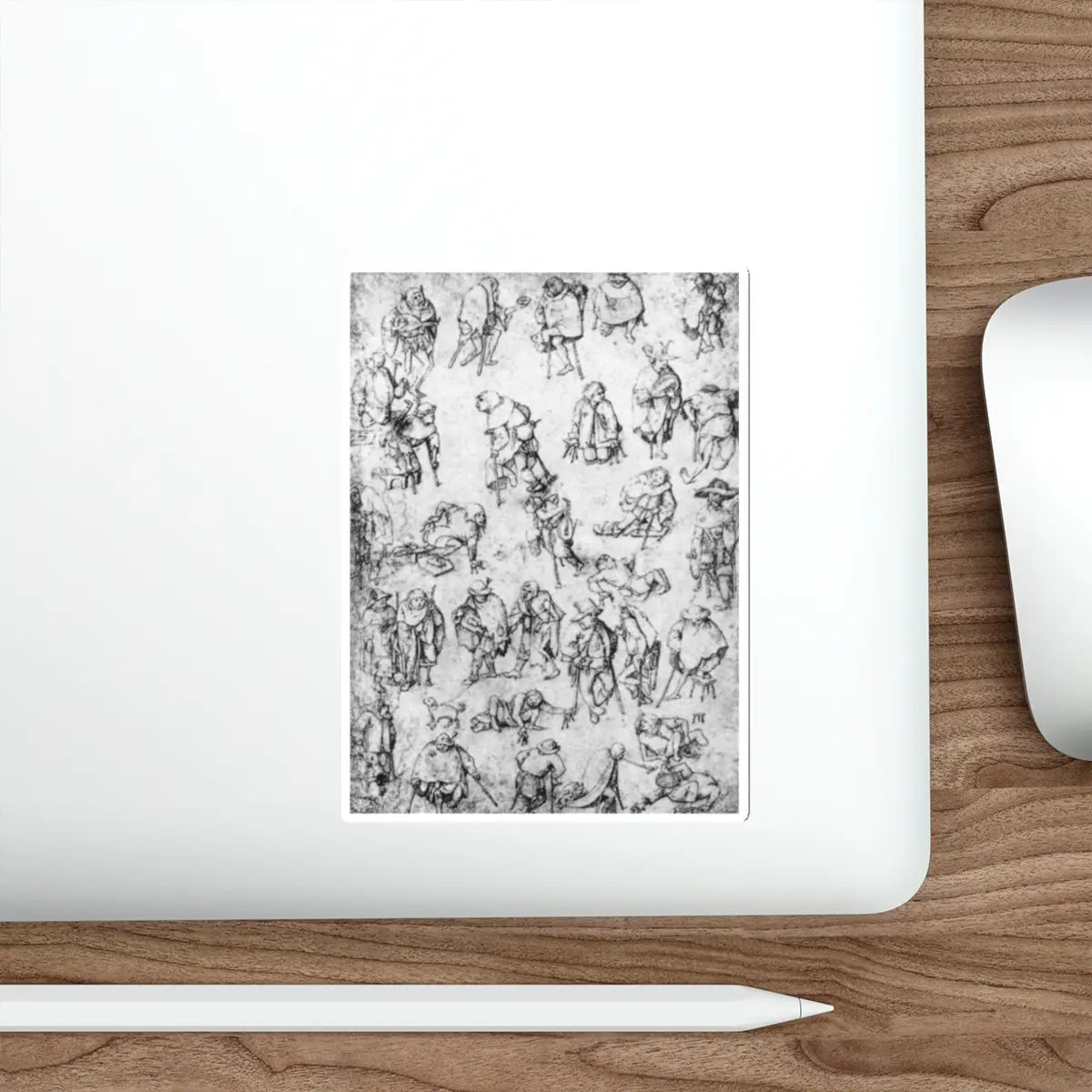 SKU:11091293457128723157 Sticker types:White Shape:Die-Cut Sizes:5" × 5"