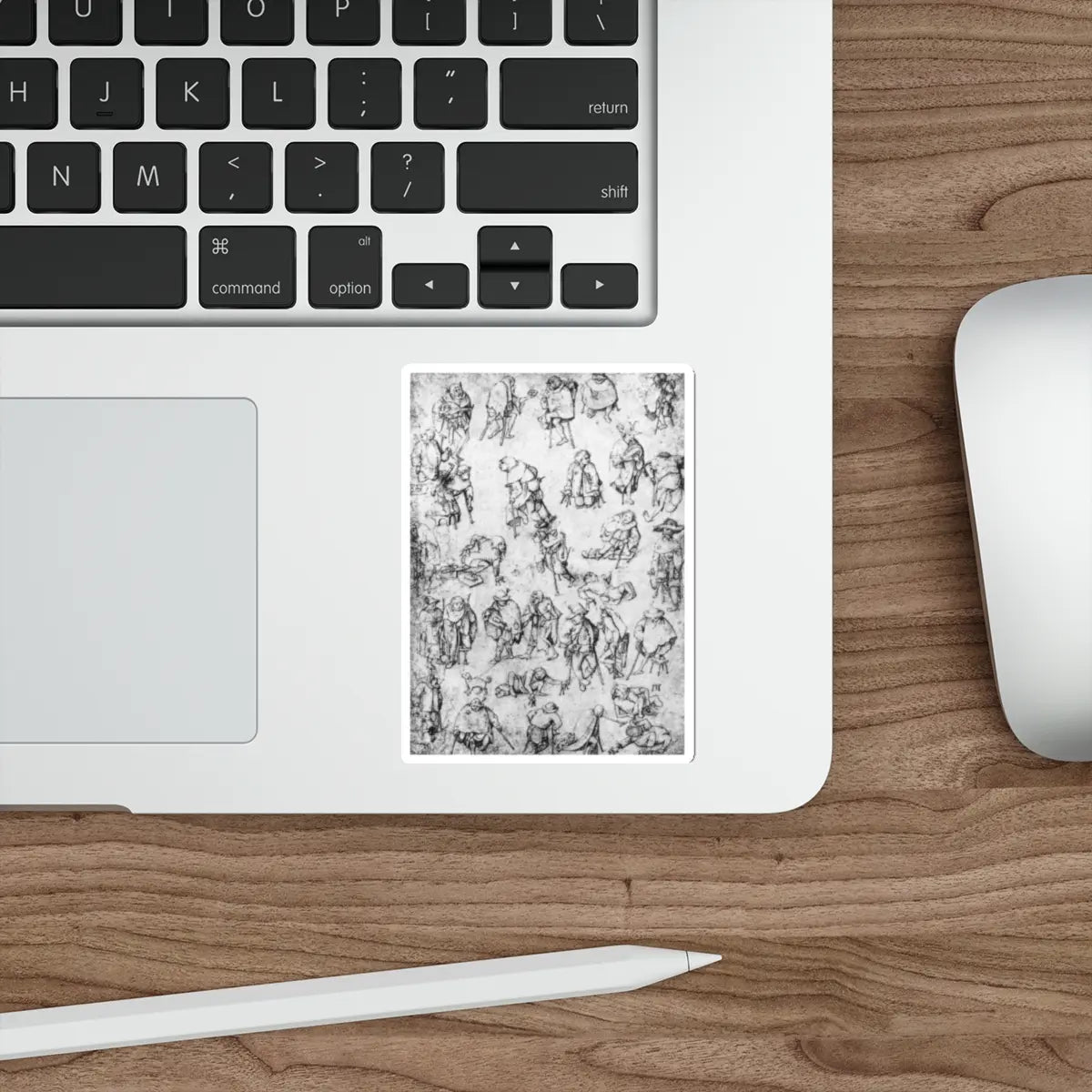 SKU:31471136251281620638 Sticker types:White Shape:Die-Cut Sizes:4" × 4"
