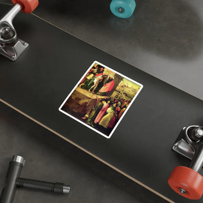 SKU:85489886048565887370 Sticker types:White Shape:Die-Cut Sizes:5" × 5"