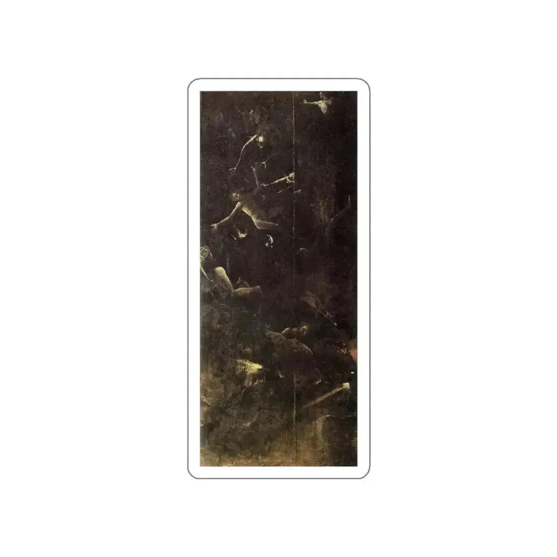 BOSCH, Hieronymus - Palazzo Ducale, Venice - Hell, Fall of the Damned (Artwork) STICKER Vinyl Die-Cut Decal - The Sticker Space