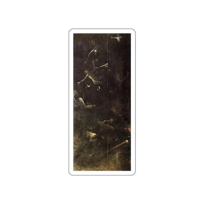 BOSCH, Hieronymus - Palazzo Ducale, Venice - Hell, Fall of the Damned (Artwork) STICKER Vinyl Die-Cut Decal - The Sticker Space