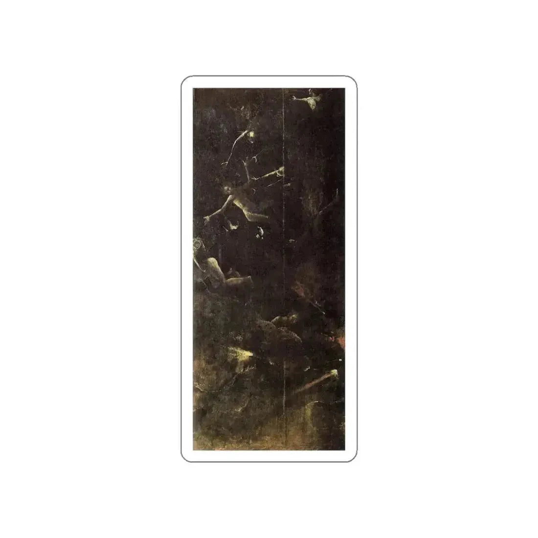 BOSCH, Hieronymus - Palazzo Ducale, Venice - Hell, Fall of the Damned (Artwork) STICKER Vinyl Die-Cut Decal - The Sticker Space