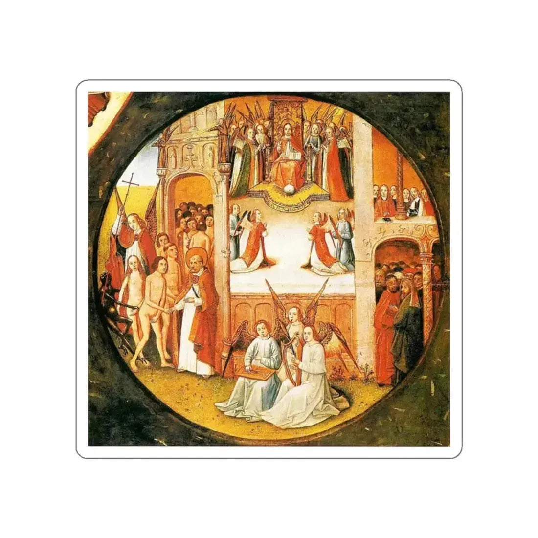 BOSCH, Hieronymus - SKMBT (Artwork) STICKER Vinyl Die-Cut Decal - The Sticker Space