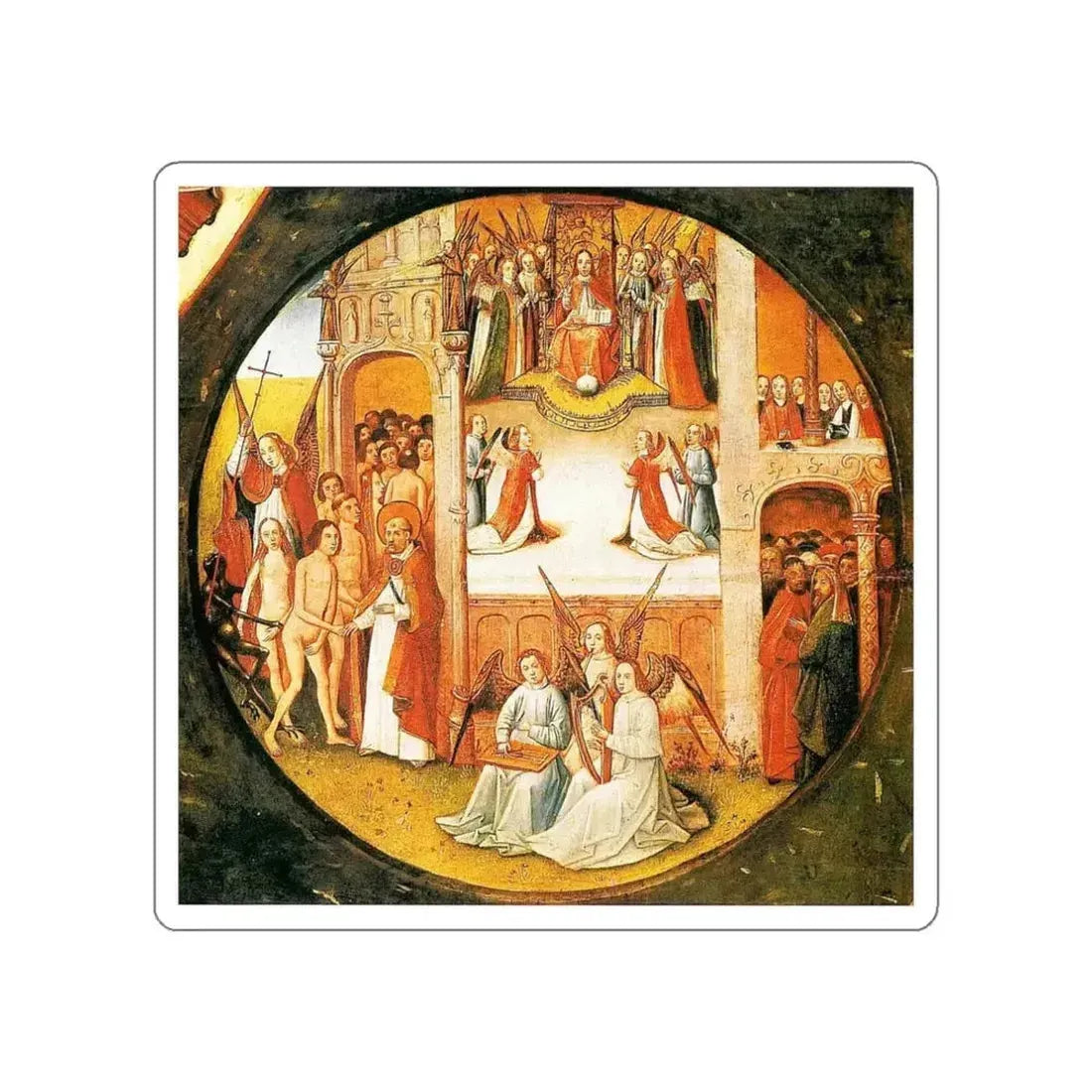 BOSCH, Hieronymus - SKMBT (Artwork) STICKER Vinyl Die-Cut Decal - The Sticker Space
