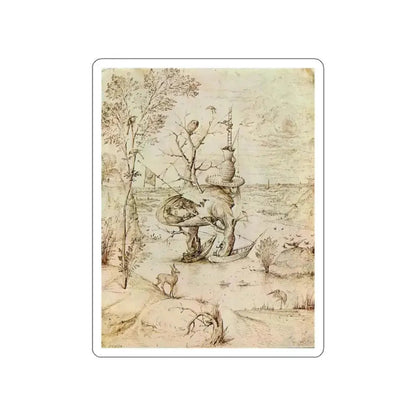 BOSCH, Hieronymus - The Man-Tree (Artwork) STICKER Vinyl Die-Cut Decal - The Sticker Space