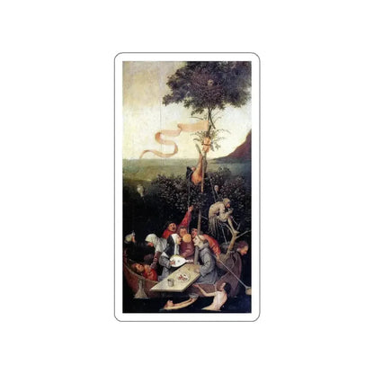 BOSCH, Hieronymus - The Ship of Fools (Artwork) STICKER Vinyl Die-Cut Decal - The Sticker Space