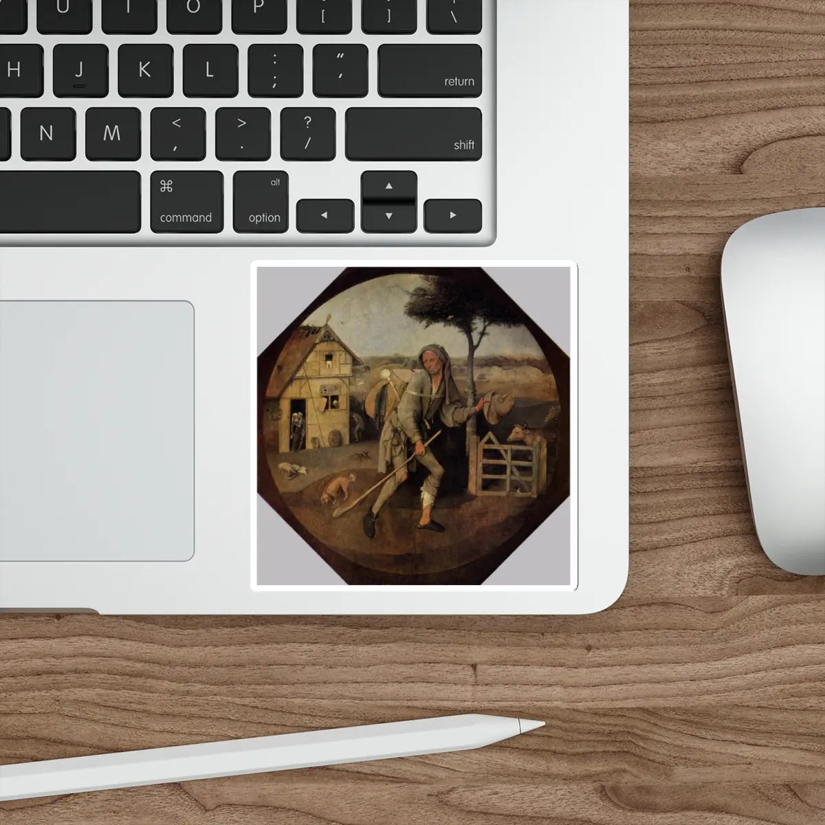SKU:26967519124777605345 Sticker types:White Shape:Die-Cut Sizes:4" × 4"