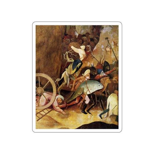 BOSCH, Hieronymus - Triptych of Haywain (central panel)2 (Artwork) STICKER Vinyl Die-Cut Decal-White-The Sticker Space