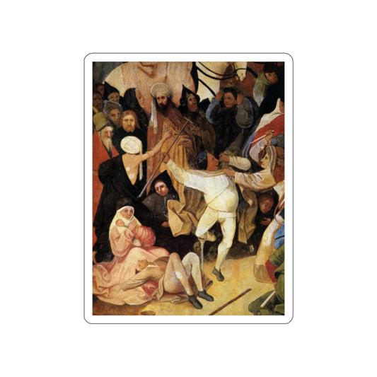 BOSCH, Hieronymus - Triptych of Haywain (central panel)3 (Artwork) STICKER Vinyl Die-Cut Decal-White-The Sticker Space