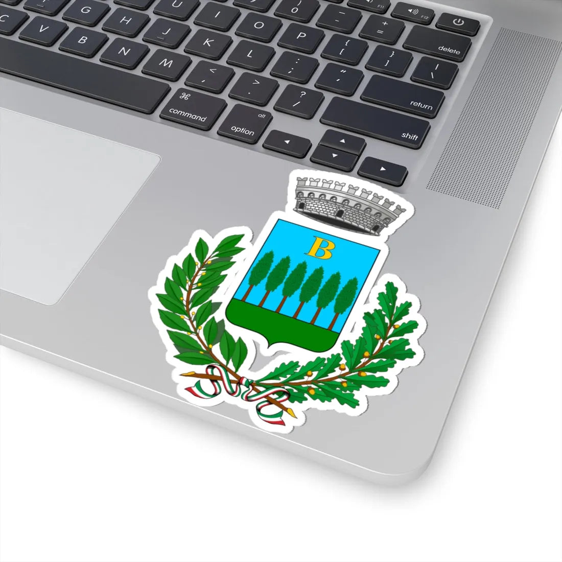 Bosia-Stemma (Italy) (Coat of Arms) STICKER Vinyl Kiss-Cut Decal - The Sticker Space