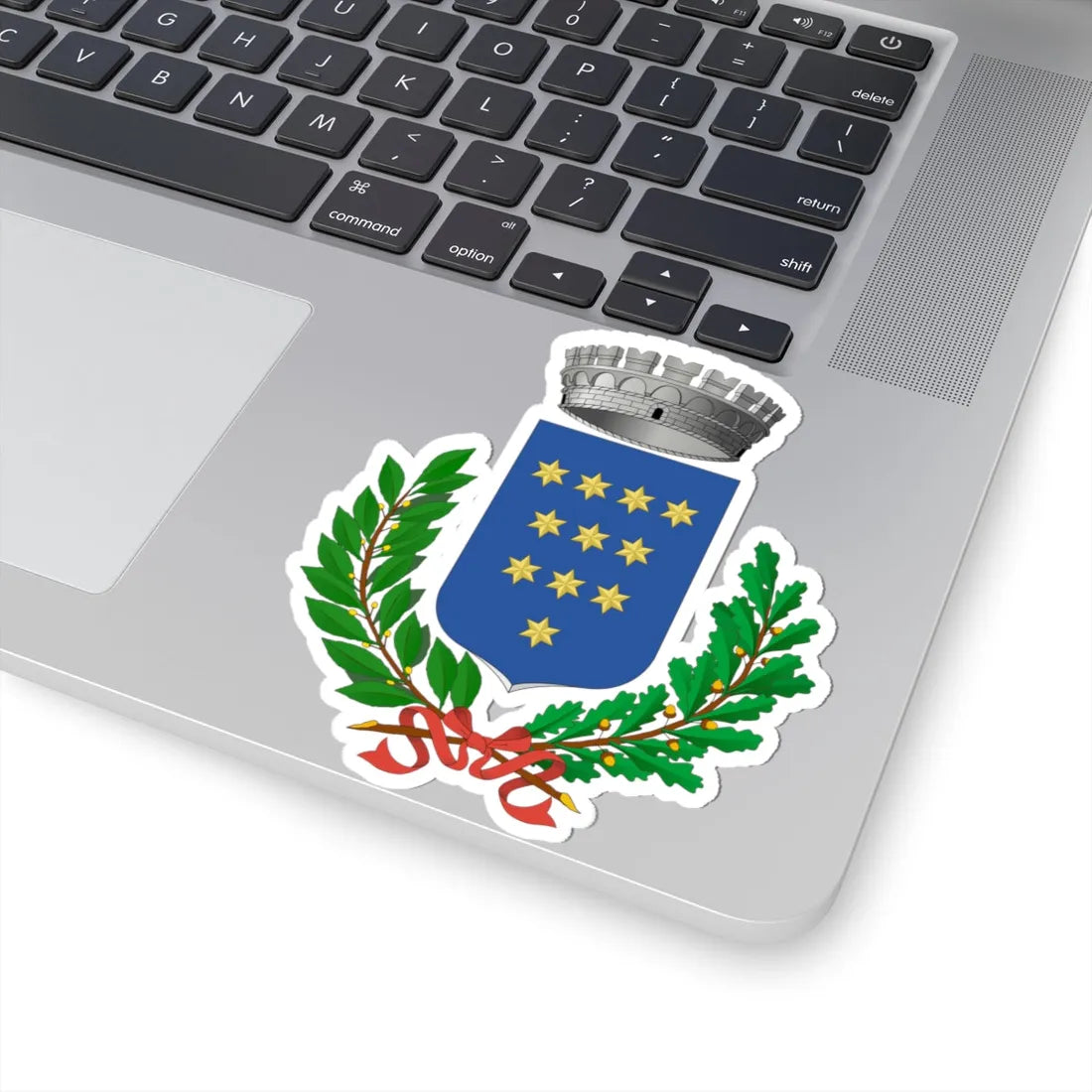 Bosnasco-Stemma (Italy) (Coat of Arms) STICKER Vinyl Kiss-Cut Decal - The Sticker Space