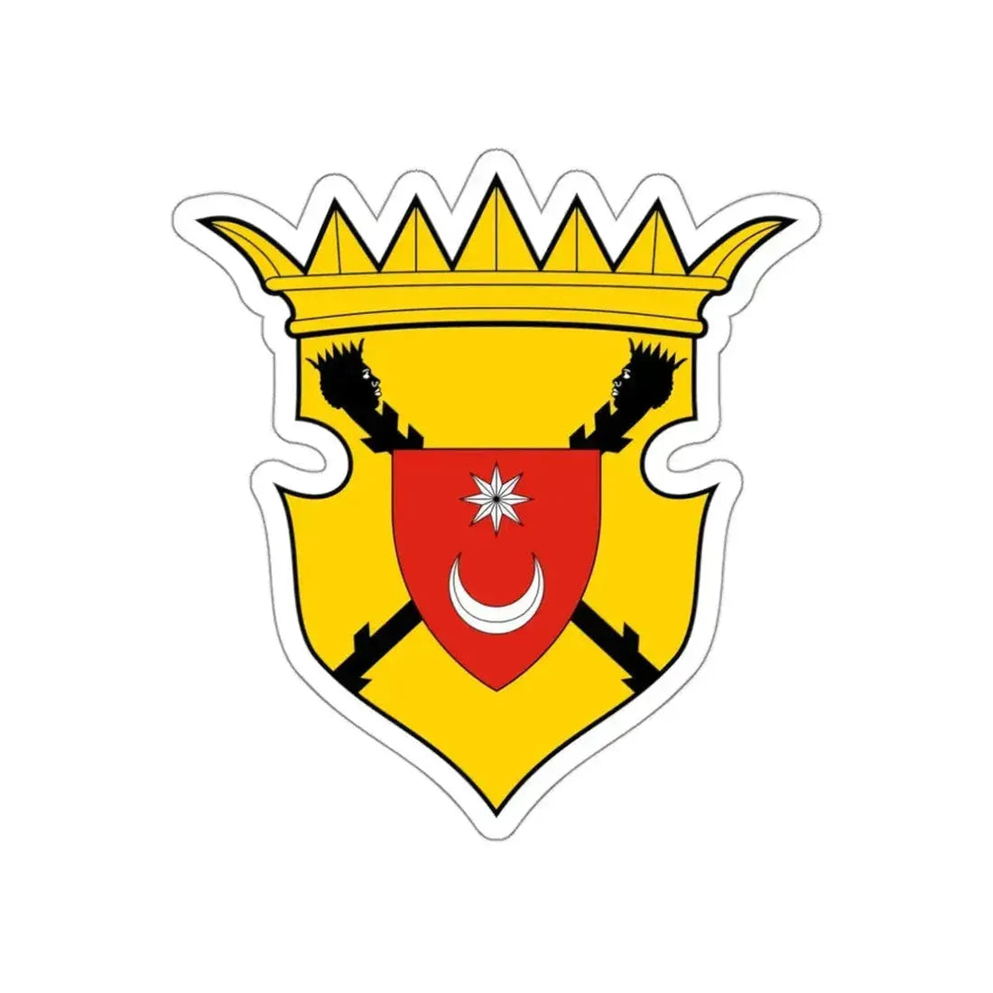 Bosnia and Herzegovina Country History (Fojnica Armorial) (17th century) STICKER Vinyl Die-Cut Decal - The Sticker Space