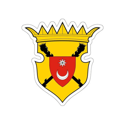 Bosnia and Herzegovina Country History (Fojnica Armorial) (17th century) STICKER Vinyl Die-Cut Decal - The Sticker Space