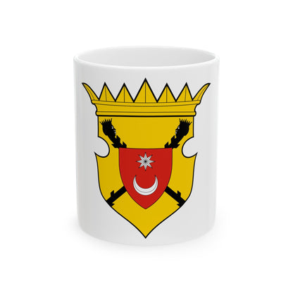 Bosnia and Herzegovina Country History (Fojnica Armorial) (17th century) - White Coffee Mug-11oz-The Sticker Space