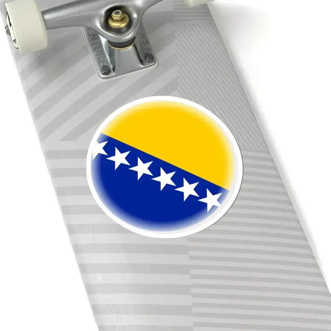 Bosnia and Herzegovina roundel (Bosnia and Herzegovina) STICKER Vinyl Kiss-Cut Decal - The Sticker Space
