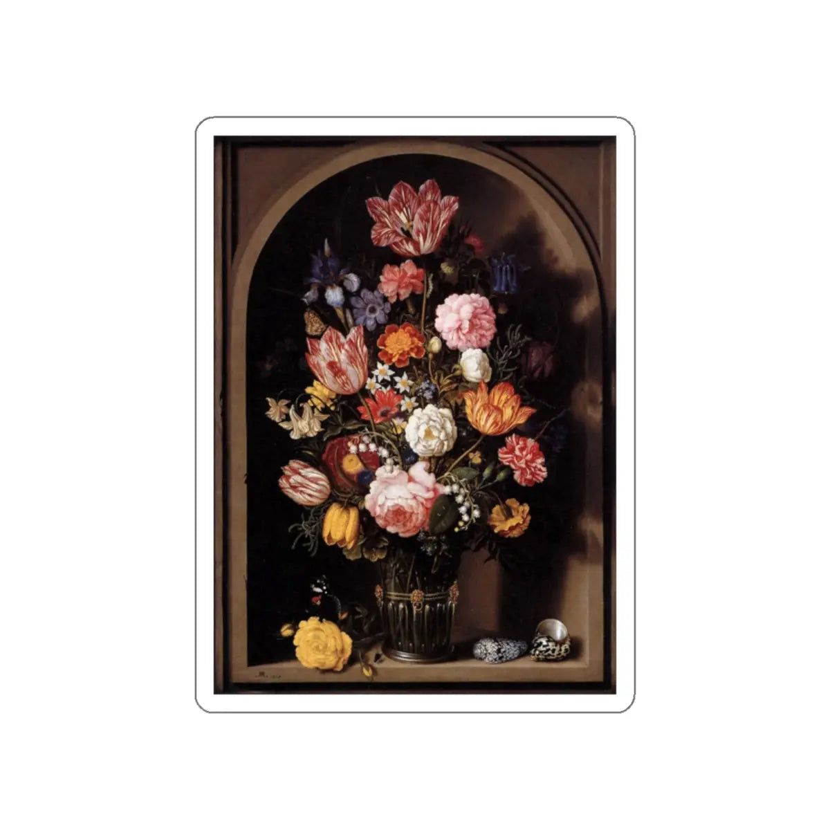 SKU:13979625226409088606 Sticker types:White Shape:Die-Cut Sizes:2" × 2"