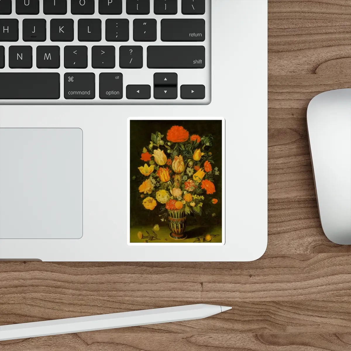 SKU:12289225919231466858 Sticker types:White Shape:Die-Cut Sizes:4" × 4"