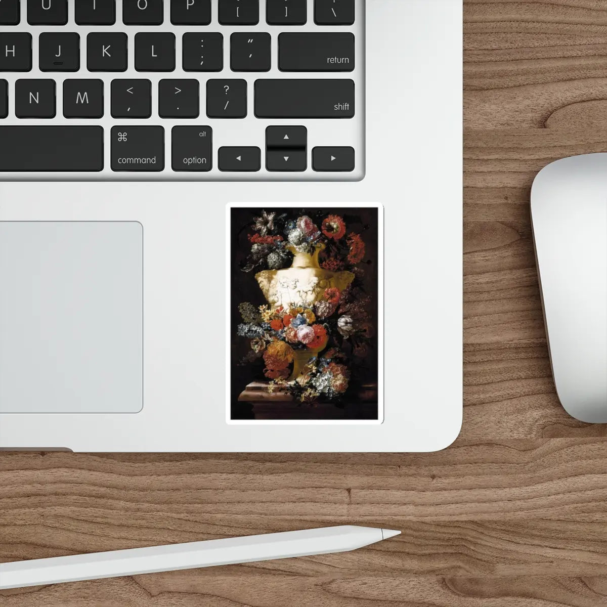 SKU:24305662351856144625 Sticker types:White Shape:Die-Cut Sizes:4" × 4"