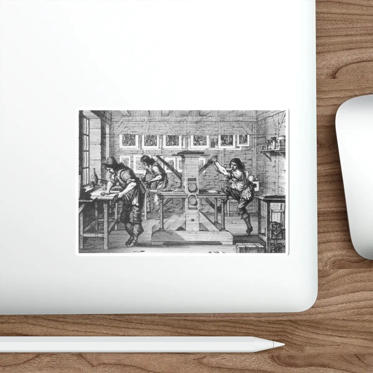SKU:24229251350298188415 Sticker types:White Shape:Die-Cut Sizes:6" × 6"