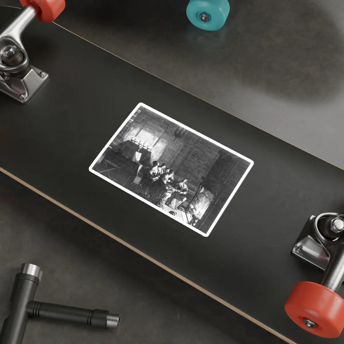 SKU:32228116273467114060 Sticker types:White Shape:Die-Cut Sizes:6" × 6"