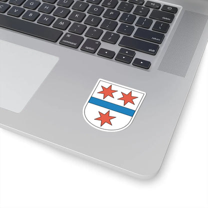 Bossikon coat of arms (Switzerland) (Coat of Arms) STICKER Vinyl Kiss-Cut Decal - The Sticker Space