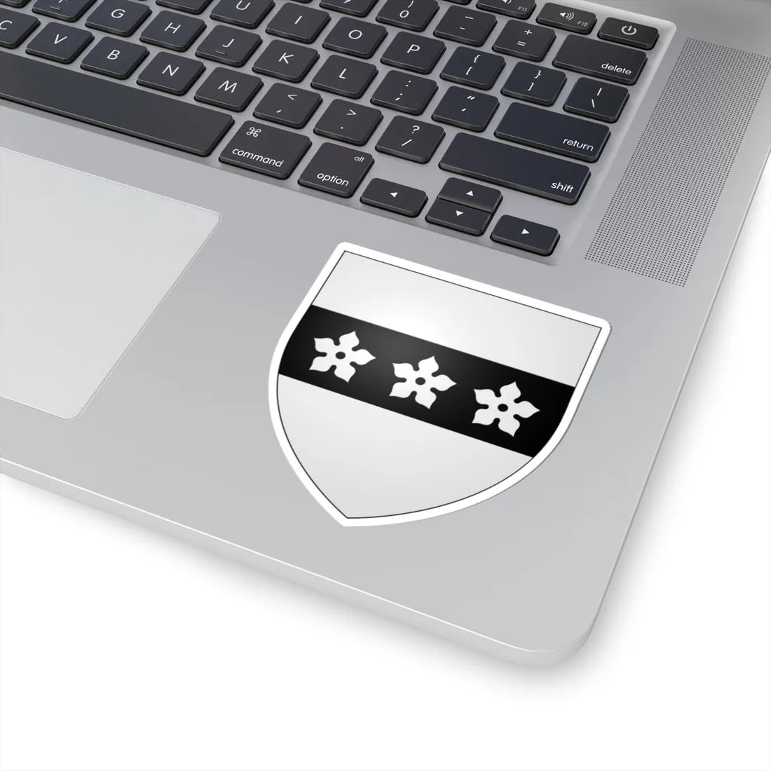 Boswell of Balmuto arms (Scotland) (Coat of Arms) STICKER Vinyl Kiss-Cut Decal - The Sticker Space