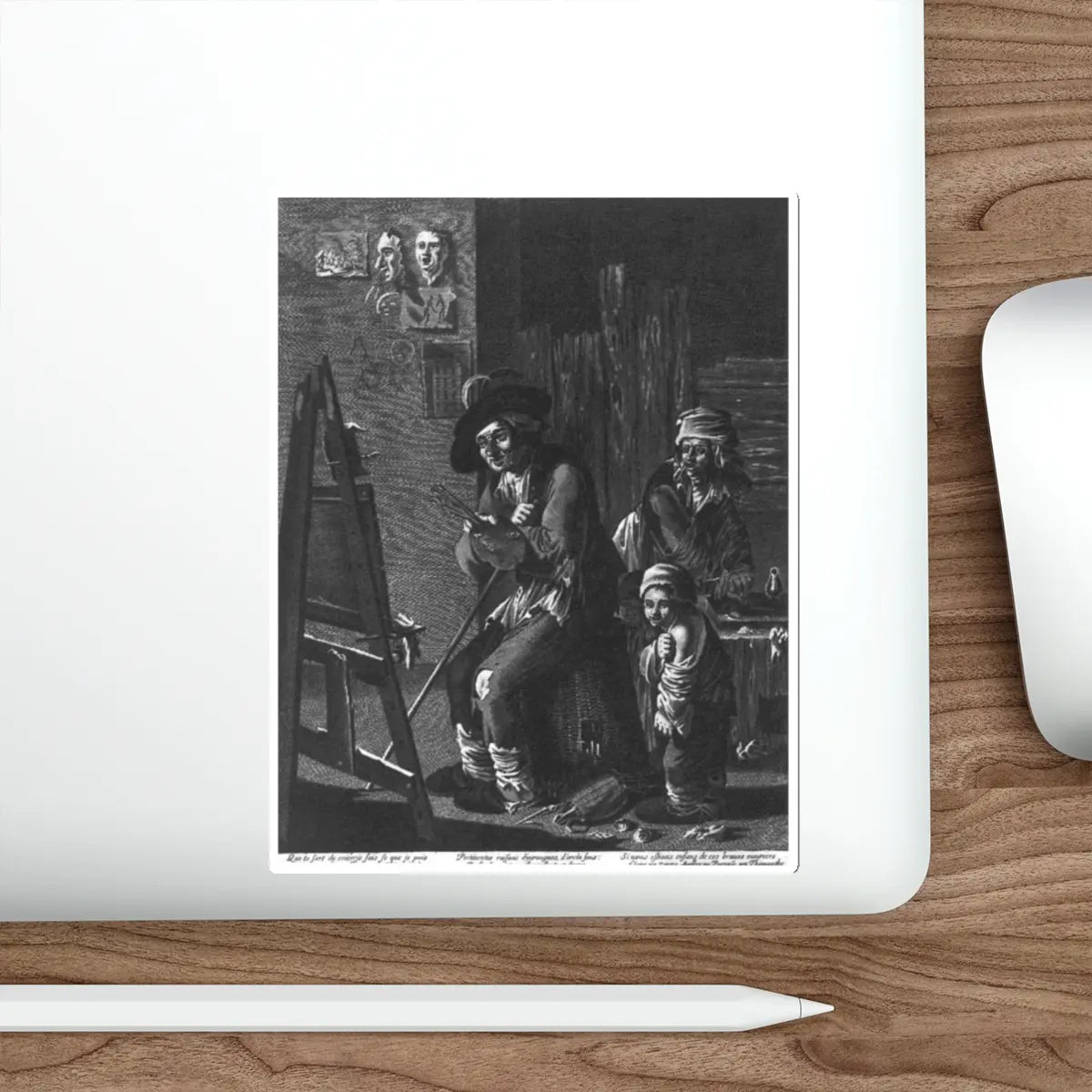 SKU:17478296206332678881 Sticker types:White Shape:Die-Cut Sizes:6" × 6"