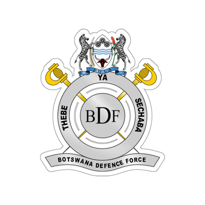 Botswana Defence Force STICKER Vinyl Die-Cut Decal-White-The Sticker Space