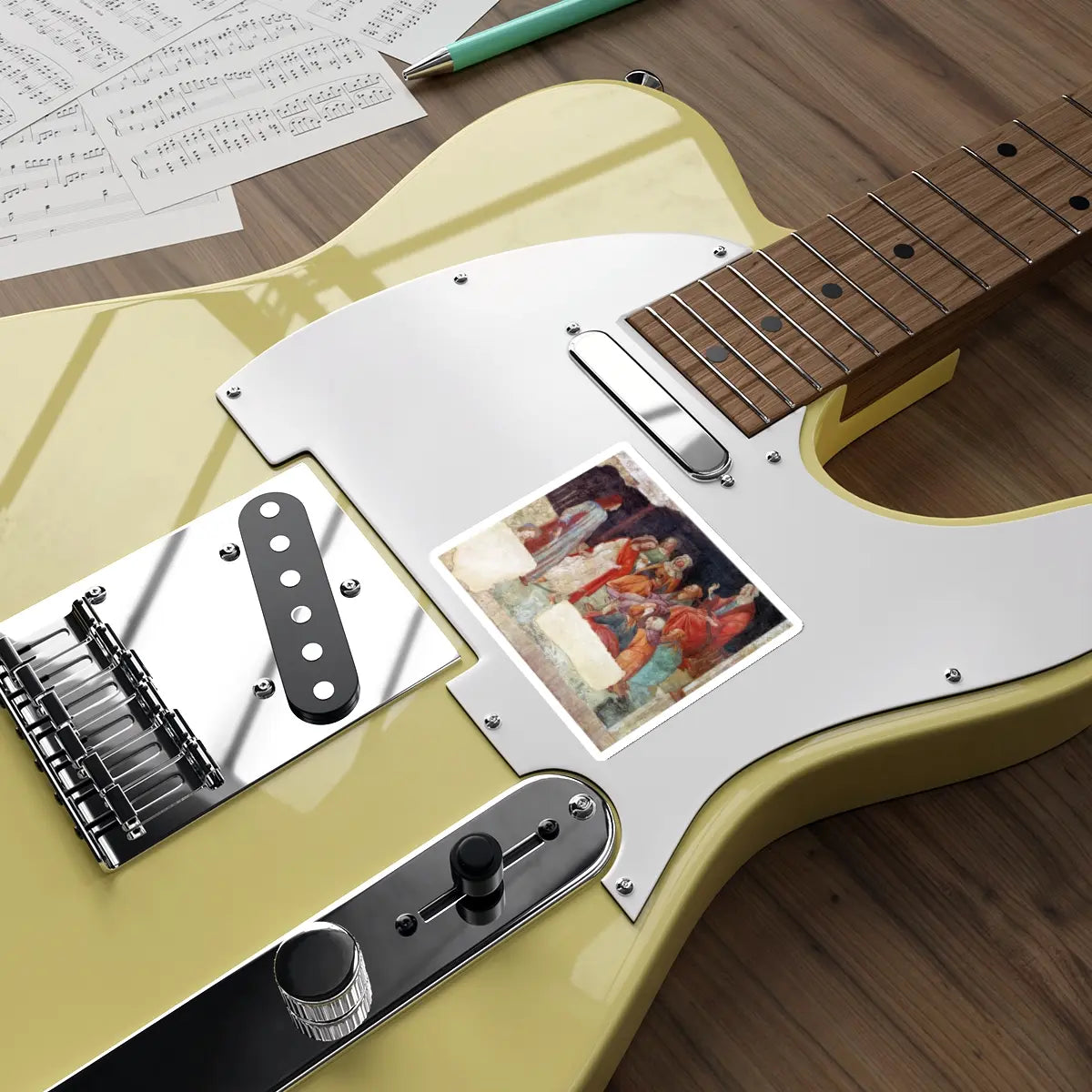 SKU:64400497814036111349 Sticker types:White Shape:Die-Cut Sizes:4" × 4"