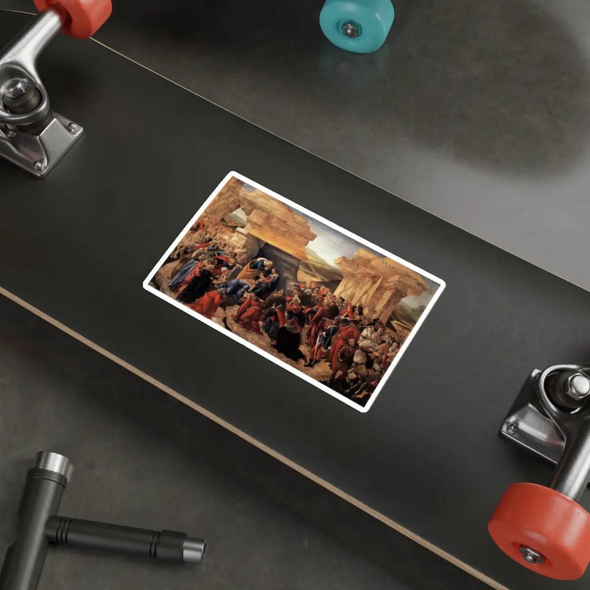 SKU:12072146804380730395 Sticker types:White Shape:Die-Cut Sizes:6" × 6"