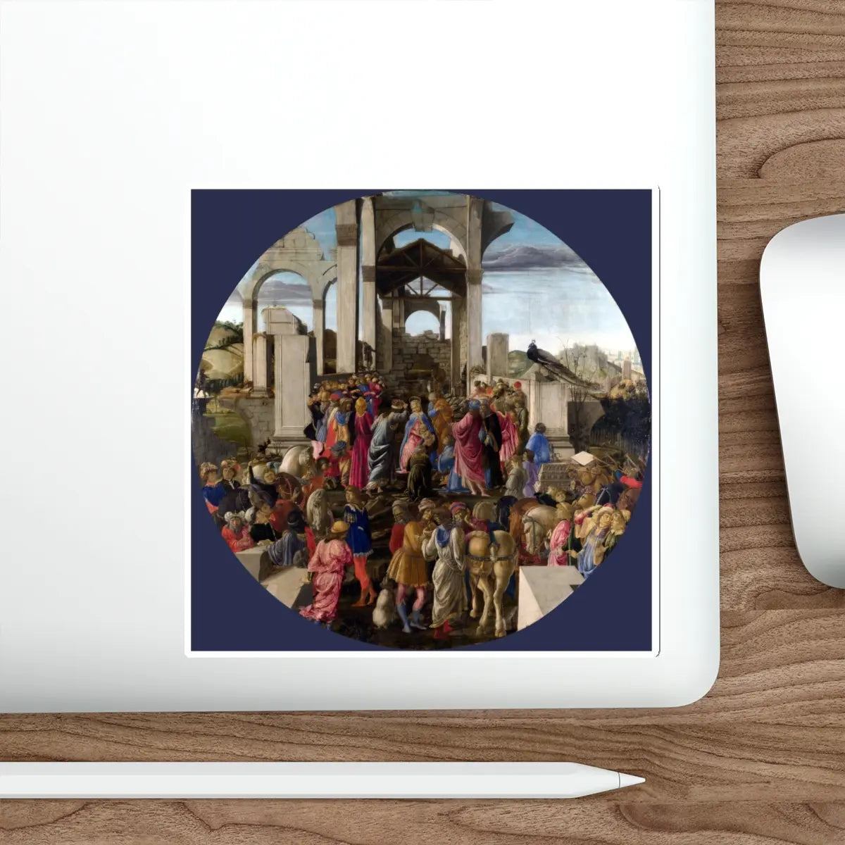 SKU:27428330122477412984 Sticker types:White Shape:Die-Cut Sizes:5" × 5"
