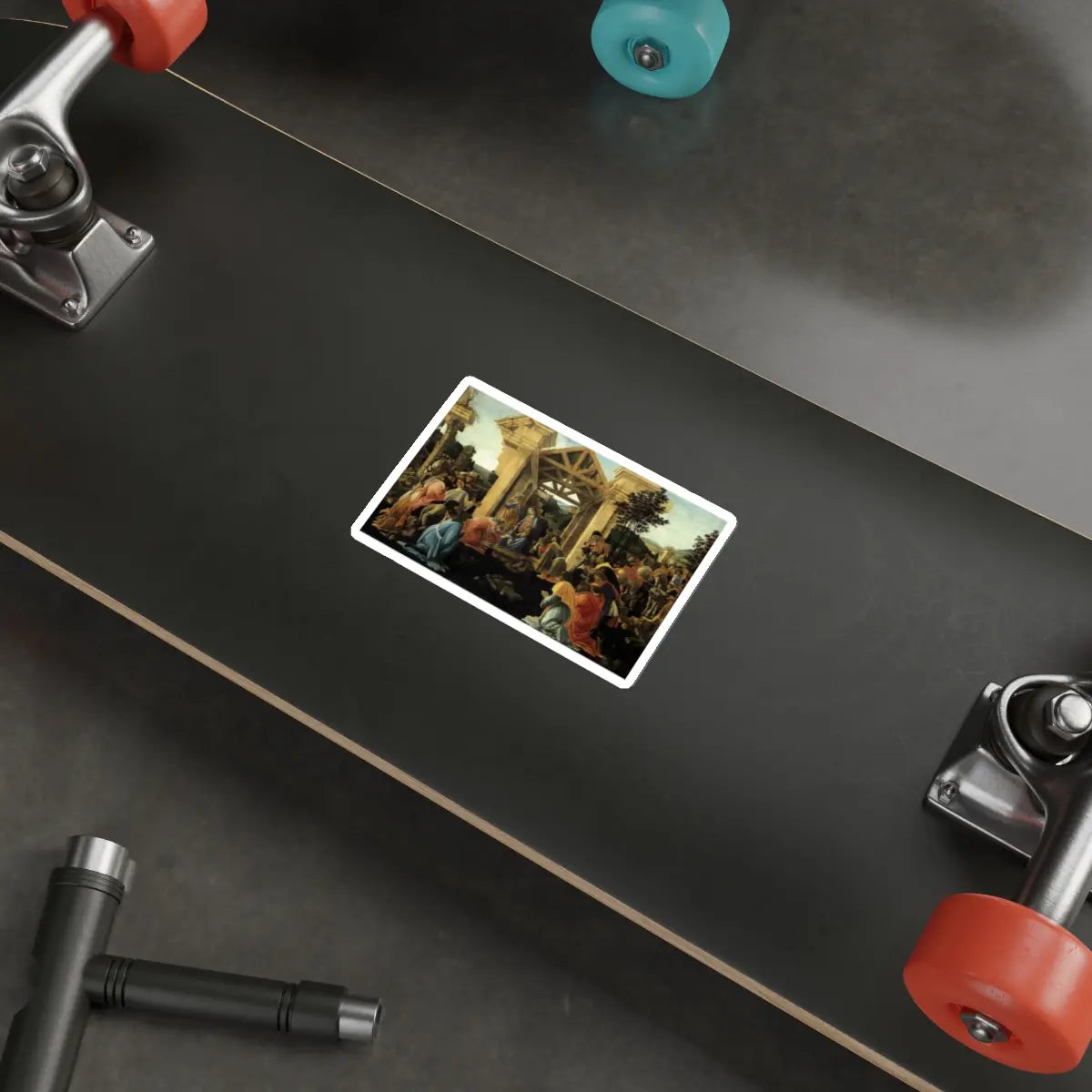 SKU:30655472098853310840 Sticker types:White Shape:Die-Cut Sizes:4" × 4"